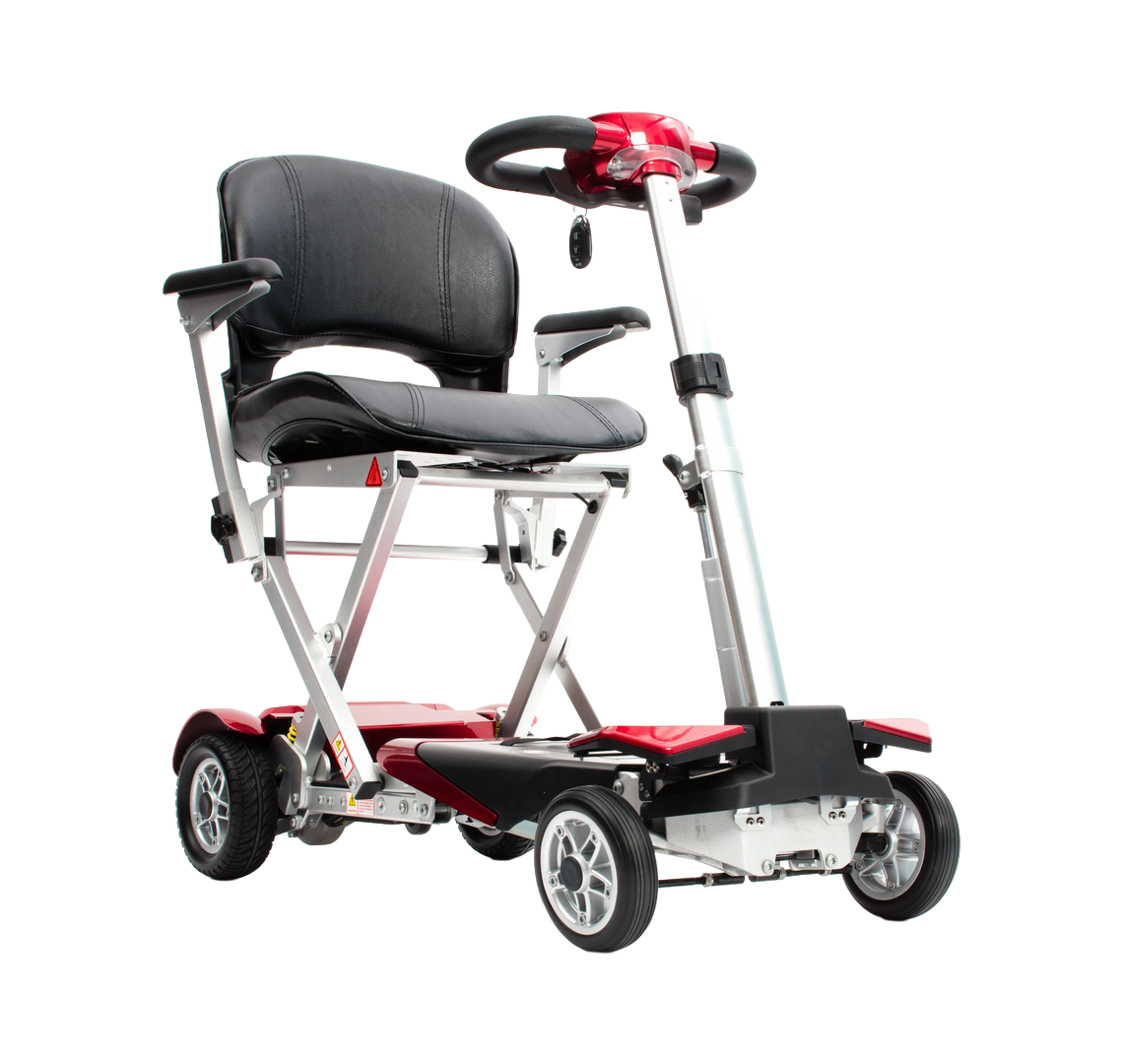 Folding mobility scooter